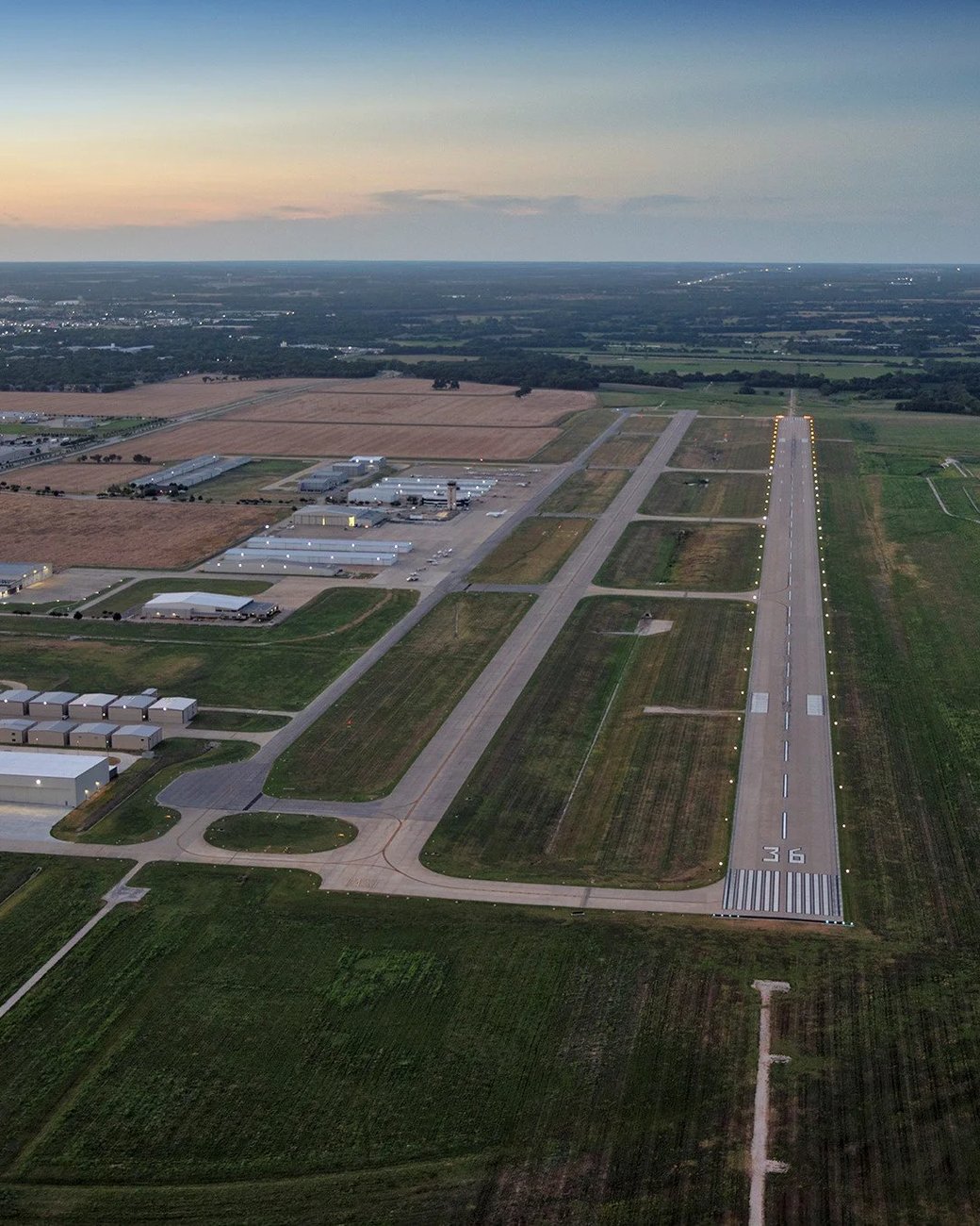 Runway at McKinney National Airport
