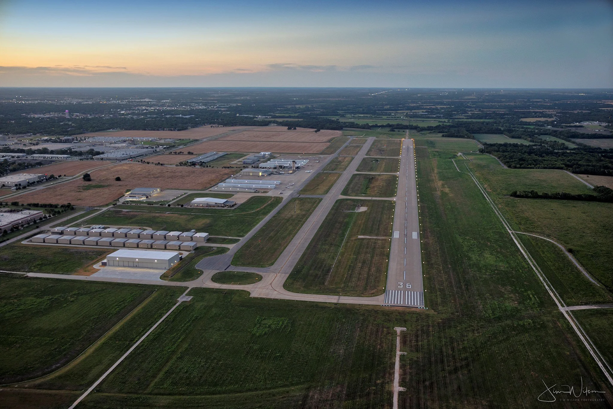 Runway at McKinney National Airport